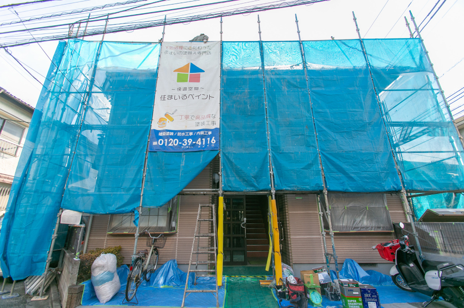 住宅や集合住宅の外壁/
屋根塗装・防水工事・板金工事