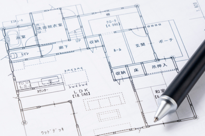 建物の図面（平面図・立面図）